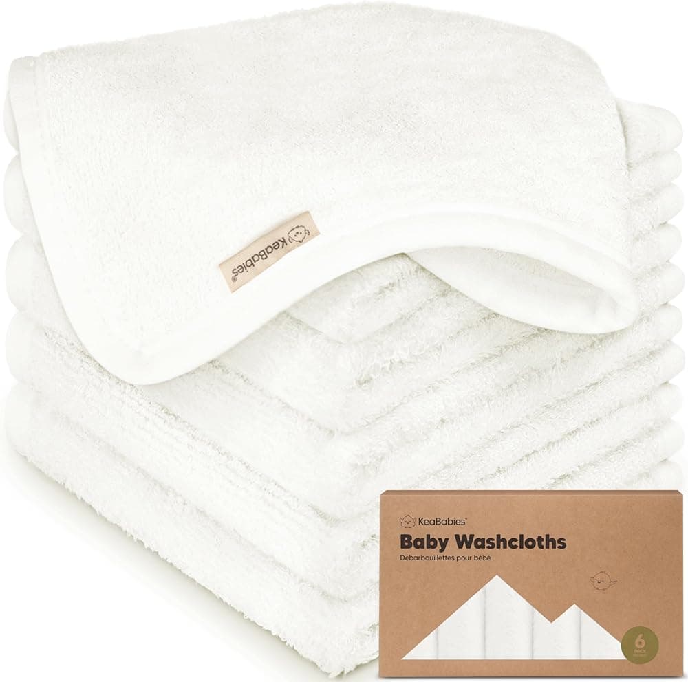 Baby Washcloths, 6 Pack