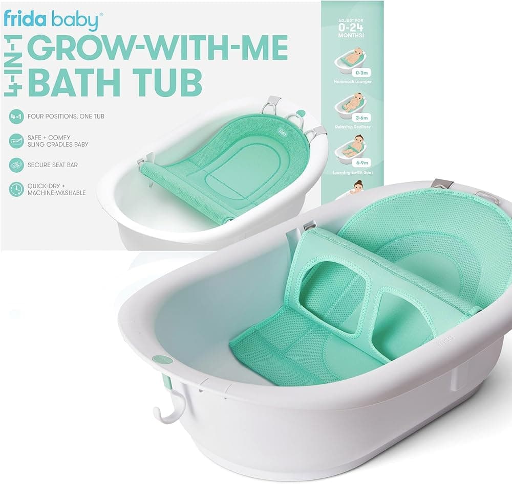 Frida Baby 4-in-1 Grow-with-Me Baby Bathtub