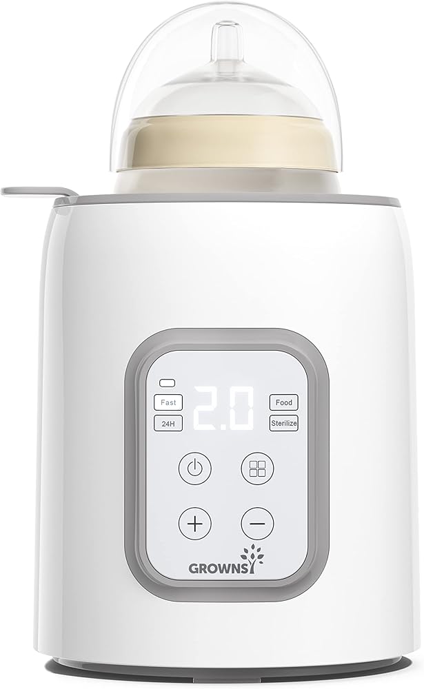 Grownsy 8-in-1 Fast Baby Bottle Warmer